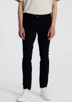 DENIM PROJECT Slim-fit Jeans mit Logo-Badge