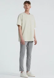 DENIM PROJECT Stretch-Hose Grau/Beige/Hellgrün/Khaki