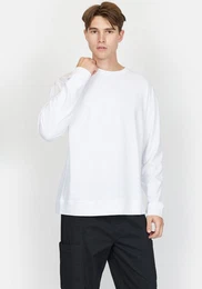 Langarmshirt mit Print am Rcken