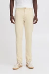 BLEND Hose 'Natan' Khaki/Beige/Weiß