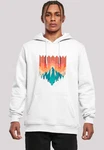 F4NT4STIC Kapuzenpullover Berg Sonnenuntergang Geometrisch 
