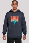 F4NT4STIC Kapuzenpullover Berg Sonnenuntergang Geometrisch 