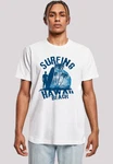F4NT4STIC T-Shirt Hawaii Surf Beach Summer Premium Qualität Hellblau