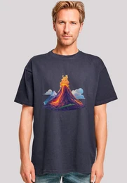 T-Shirt Vulkanausbruch Premium Qualitt