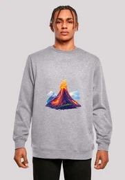 Sweatshirt Vulkanausbruch Premium Qualitt