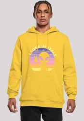 F4NT4STIC Kapuzenpullover Alien Peace Sunset 