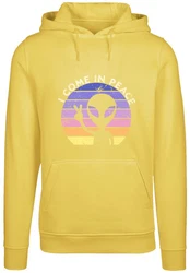 F4NT4STIC Kapuzenpullover Alien Peace Sunset 