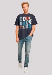 F4NT4STIC T-Shirt Cool Dads Club Schwarz/Dunkelblau/Hellblau