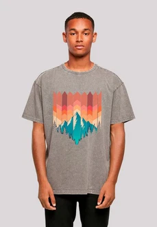 F4NT4STIC T-Shirt Berg Sonnenuntergang