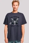 F4NT4STIC T-Shirt Kätzchen You Gotta Be Kitten Me! Blau/Dunkelblau/Grau