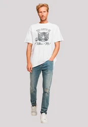 F4NT4STIC T-Shirt Kätzchen You Gotta Be Kitten Me! Grau/Weiß