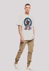 F4NT4STIC T-Shirt The Who Flag Blanket Grau/Hellgrau/Khaki