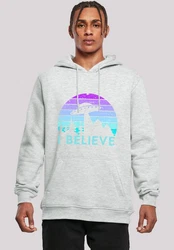F4NT4STIC Kapuzenpullover I BELIEVE UFO Alien Raumschiff 