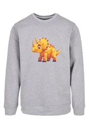 F4NT4STIC Sweatshirt Ser Triceratops Dinosaurier 