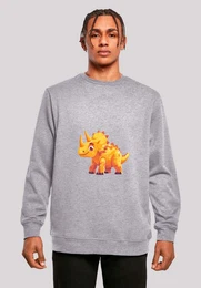 Sweatshirt Ser Triceratops Dinosaurier Premium Qualitt