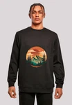 F4NT4STIC Sweatshirt Sonnenuntergang Berglandschaft 