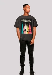F4NT4STIC T-Shirt Aristocats kommen mit den Katzen Mischfarben/Dunkelgrau/Schwarz/Grau/Orange