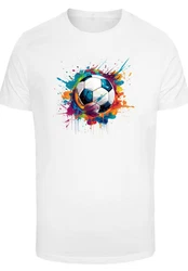 F4NT4STIC T-Shirt Grafik Mischfarben/Weiß