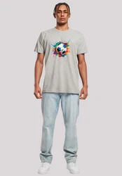 F4NT4STIC T-Shirt Grafik Mischfarben/Grau