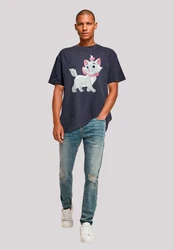 F4NT4STIC T-Shirt Aristocats Marie Beauty Cat Grau/Blau/Hellblau/Schwarz/Rot