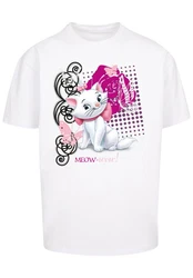 F4NT4STIC T-Shirt Aristocats Marie Meow Schmetterling Weiß/Creme