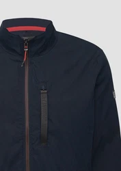 s.Oliver Outdoor-Jacke mit Stehkragen Dunkelblau