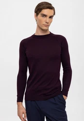 Antioch Sweatshirt Sweater Lila/Dunkelblau