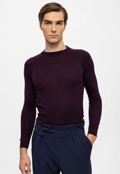 Antioch Sweatshirt Sweater Lila/Dunkelblau