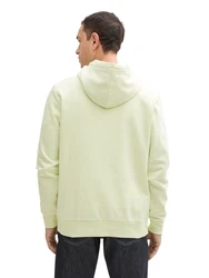 TOM TAILOR Kapuzensweatshirt Hoodie Hellgrün/Grün/Neonfarben