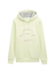 TOM TAILOR Kapuzensweatshirt Hoodie Hellgrün/Grün/Neonfarben