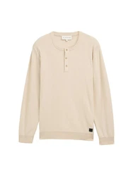TOM TAILOR Pullover Beige/Khaki/Braun