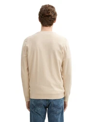 TOM TAILOR Pullover Beige/Khaki/Braun