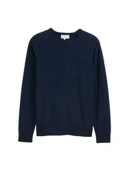 TOM TAILOR Strickpullover Dunkelblau/Blau/Hellblau