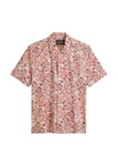 Marc O'Polo Kurzarmhemd Rot/Rosa