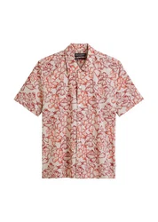 Marc O'Polo Kurzarmhemd Rot/Rosa