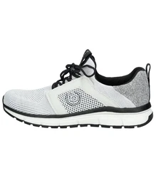 bugatti Sneaker Textil Grau/Weiß/Schwarz