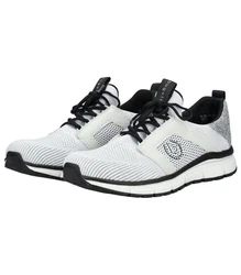 bugatti Sneaker Textil Grau/Weiß/Schwarz