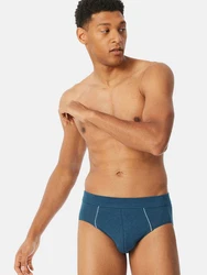 Schiesser Minislip Comfort Fit Dunkelblau/Hellblau/Blau/Grau