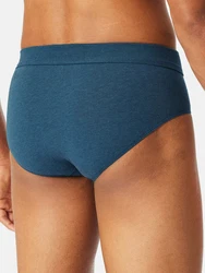 Schiesser Minislip Comfort Fit Dunkelblau/Hellblau/Blau/Grau