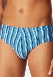 Schiesser Slip 6er Pack 95/5 Essentials Organic Cotton Türkis/Blau/Dunkelblau