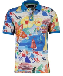 RAGMAN Poloshirt Mischfarben/Blau/Dunkelblau