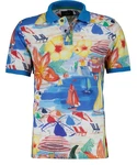 RAGMAN Poloshirt Mischfarben/Blau/Dunkelblau