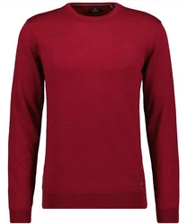 RAGMAN Rundhalspullover Dunkelrot/Bordeaux/Rosa/Rot