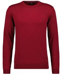 RAGMAN Rundhalspullover Dunkelrot/Bordeaux/Rosa/Rot