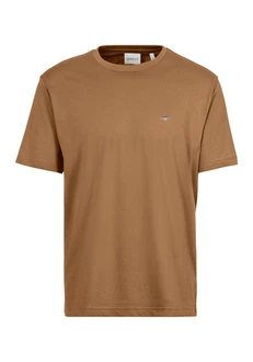 Gant T-Shirt PRINTED ARCHIVE SHIELD TSHIRT Braun/Beige/Khaki/Orange Gant T-Shirt PRINTED ARCHIVE SHIELD TSHIRT Braun/Beige/Khaki/Orange