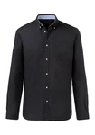 H.I.S Langarmhemd regular-fit Button-down-Kragen Schwarz/Dunkelblau/Hellblau/Blau