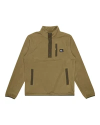 Quiksilver Sweatshirt No Destination  Khaki/Dunkelgrün/Braun