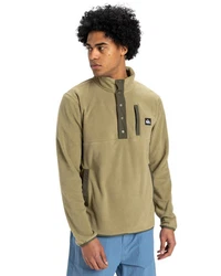 Quiksilver Sweatshirt No Destination  Khaki/Dunkelgrün/Braun