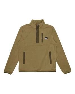 Quiksilver Sweatshirt No Destination  Khaki/Dunkelgrün/Braun