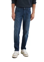 Regular-fit-Jeans aus leichtem Bio-Baumwoll-Mix